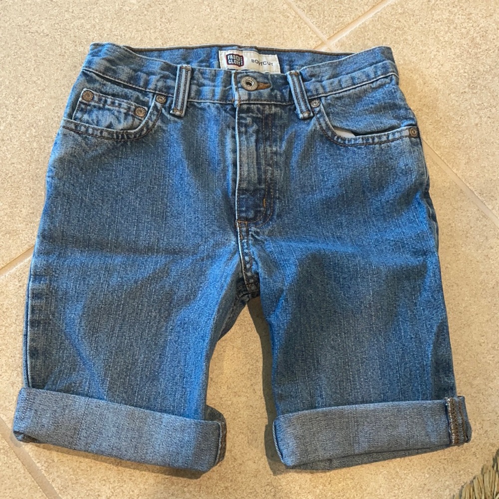 Blue Jean FADED GLORY Cut-off Shorts, size 10